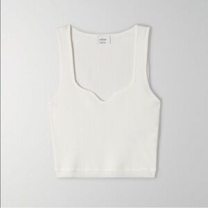 Wilfred Tuscany sleeveless light sweater top xs birch
